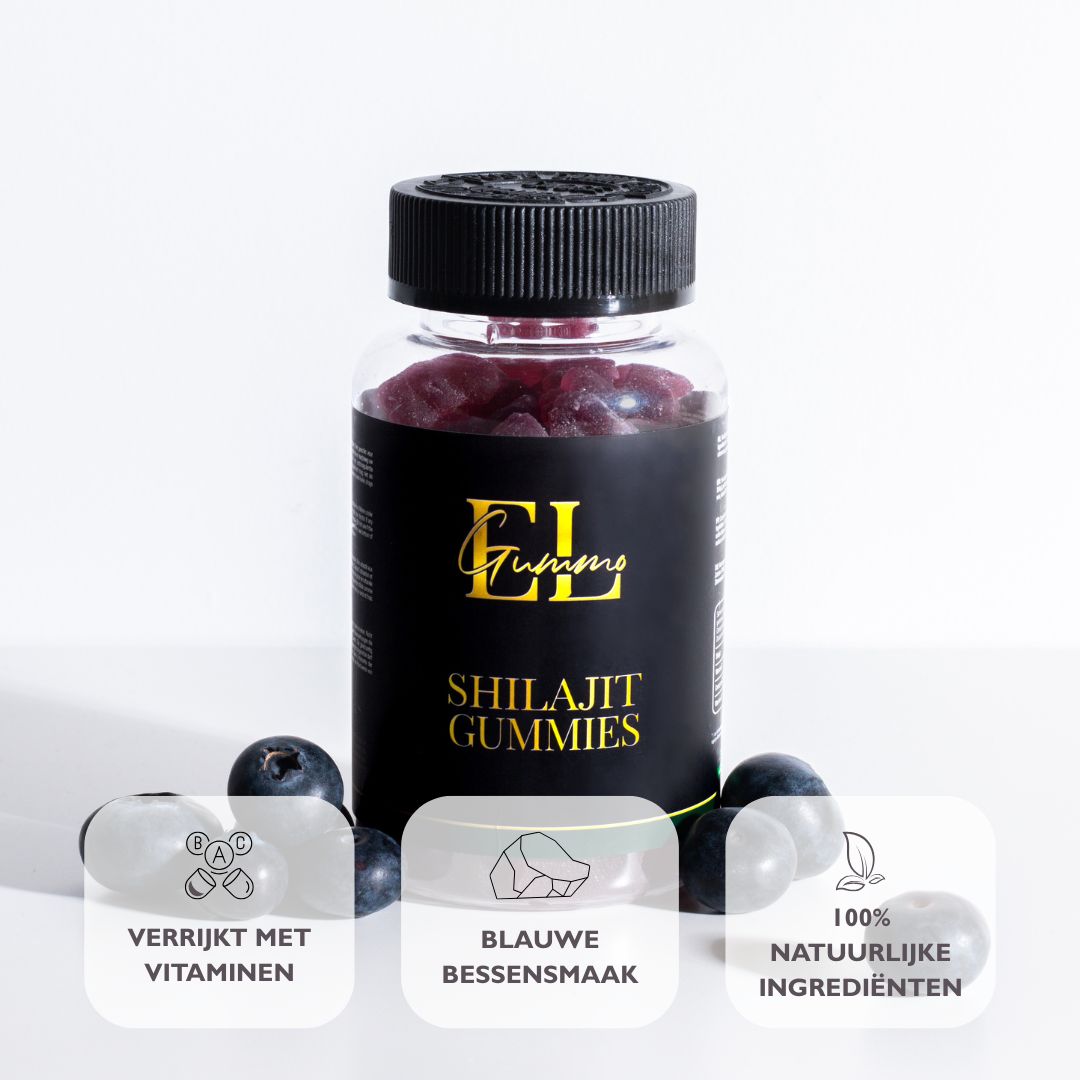 Potje Shilajit Gummies van El Gummo